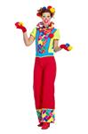 Clownspak Dames 2 delig