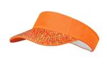 Oranje Zonneklep Steentjes