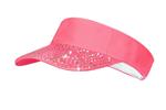 Roze Zonneklep Steentjes