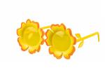 Bloemen Bril Geel