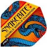 Red Dragon Peter Wright Snakebite Double World Champion Flights Blue and Orange