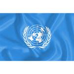 NR 541: Verenigde Naties vlag 200x300cm (voor masten van 7 of 8 meter hoog)