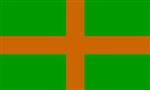 NR 538: Nijmeegse vierdaagse vlag 200x300cm (voor masten van 7 of 8 meter hoog)