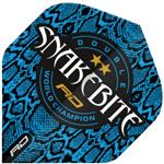 Red Dragon Peter Wright Snakebite Double World Champion Flights Blue