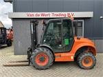 Ruwterreinheftruck Ausa C 250HX4 Triplo 370 Freelift / Sideshift 2260UUR Kubota Diesel 2016