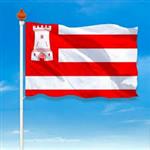 Vlag Alkmaar 100x150cm (voor gevelstok)