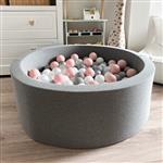 Ballenbad - Cotton- 90x30cm - Grey Excl ballen