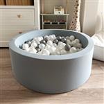 Ballenbad - Cotton- 90x30cm - Blauw Excl ballen