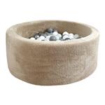 Ballenbad - Teddy - 90x30cm - Beige Excl ballen