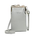 Kleine crossbodytas voor dames - Mini PU-lederen schoudertas voor handtas
