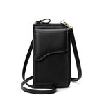 Dames Kleine Crossbody Schoudertas / Portemonnee - Mini Zadeltas Portemonnee Dames Clutch Portemonne