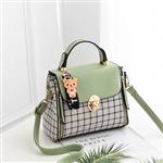 Koreaanse mode geruite tas voor dames - schouderpakket Crossbody handtas portemonnee