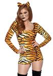 Tijger Kostuum Dames Bodysuit Leg Avenue
