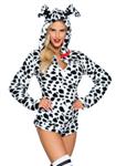 Dalmatier Kostuum Dames Bodysuit Leg Avenue