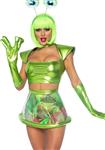Alien Pak Groen Dames Leg Avenue