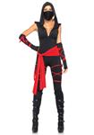 Ninja Catsuit Dames Leg Avenue