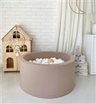 Ballenbad - Cotton- 90x40cm - Beige Excl ballen