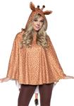 Giraf Poncho Dames Leg Avenue