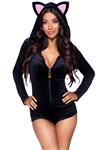 Kat Kostuum Dames Bodysuit Leg Avenue