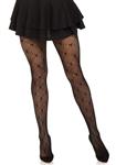 Zwarte Panty Love Struck