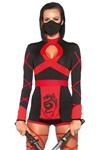 Ninja Pak Dames Bodysuit Leg Avenue