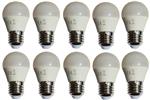 G45 kogellamp 10 stuks | E27 LED lamp 6W=50W | warmwit 3000K