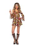 Hippie 60S Kostuum Dames Leg Avenue