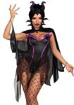 Halloween Kostuum Dames Bodysuit Evil Enchantress Leg Avenue