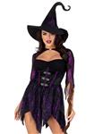 Halloween Jurk Dames Mystical Leg Avenue