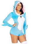 Haai Kostuum Dames Bodysuit Leg Avenue