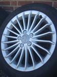 17 Origineel Audi luxury line Velgen banden 5x112
