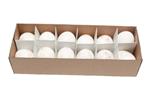 Kippeneieren Gespikkeld - Set van 12 Stuks - Echte Leeggeblazen Eieren voor Decoratie echte leeggebl