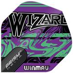 Winmau Prism Delta Wizzard Purple Green Flights