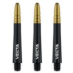 Winmau Vecta Shafts Zwart Goud