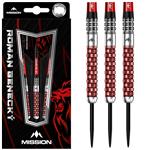 Mission Roman Benecky 90% Dartpijlen 22-24 Gram
