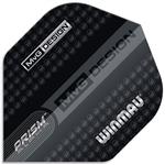 Winmau Prism Alpha MvG Black Grey Flights