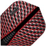 Harrows Silika Round Flights Rood