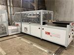 Sacmi TF40 Imola + TF43 stapelaar TF40 dozenvouwmachine met TS43 stapeleenheid