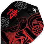 Mission Solo Dart Flights Std No2 Samurai II Red