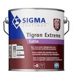 Sigma Tigron Extreme Satin - Kras en slijtvast - RAL 7021 Zwart Grijs- 2,5 liter - is vergelijkbaar 