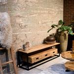 TV-meubel Len 3 Lades | 150x40x50 cm| Actie!