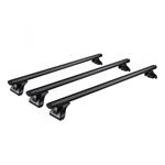 Zwart Aluminium Dakdragers Peugeot Partner 2018-2024