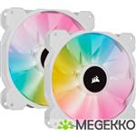 Corsair Casefan iCUE SP140 RGB Elite Performance White (2 Pack), 140mm