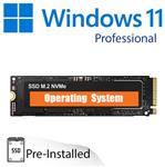 A-merk 2000GB (2TB) M.2 NVMe SSD + installatie Windows 11 Pro