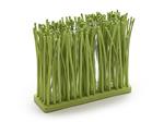 Takkenframe met 4 Vaasje - Grass Matcha Groen - 23,5 x 7,5 x 20 cm 23,5x7,5x20cm