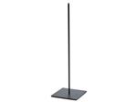 Actie Metaalstaander klein / Metalen pin standaard Solid +/-9*9*30 cm. - zwart standaard voor bloems
