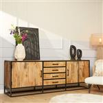 Dressoir Denver | Mangohout | 210 cm