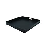 Dienblad 60X60x6 cm | L | Zwart Metaal