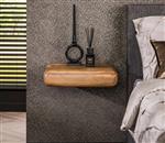 Nachtkastje Sleek | Massief mango zandkleur