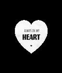 Always In My Heart Marmer Hartje 5cm